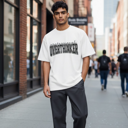 Professional Overthinker Graphic Tee 🖤