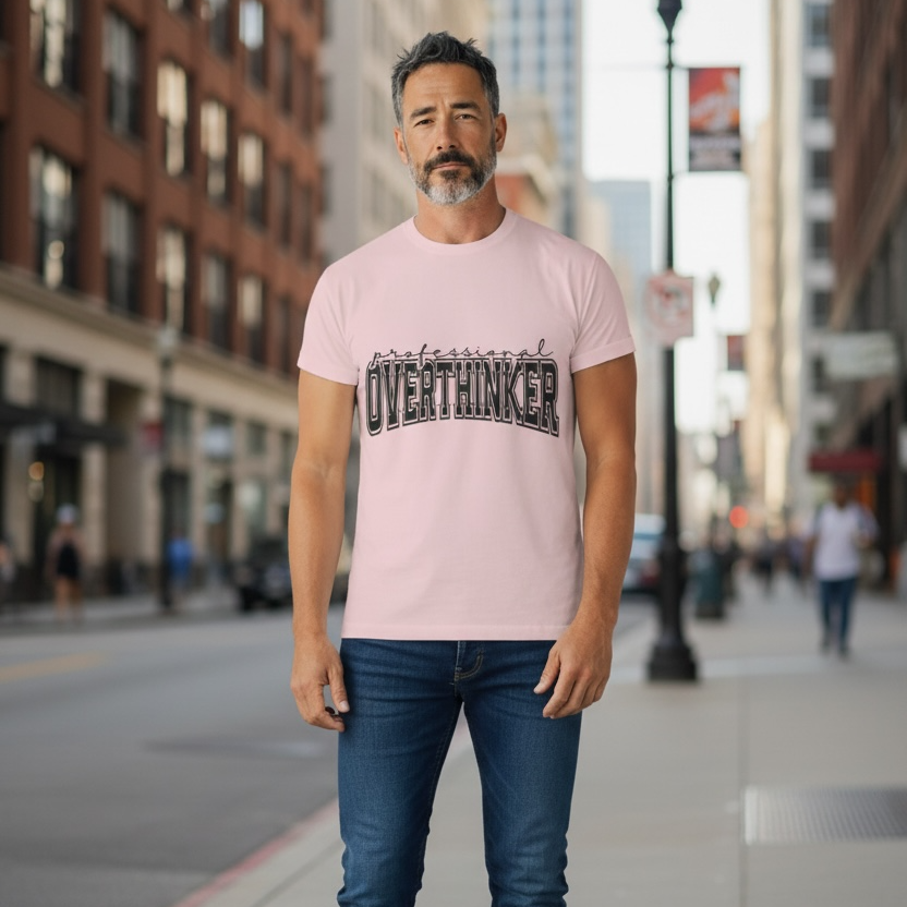 Professional Overthinker Graphic Tee 🖤