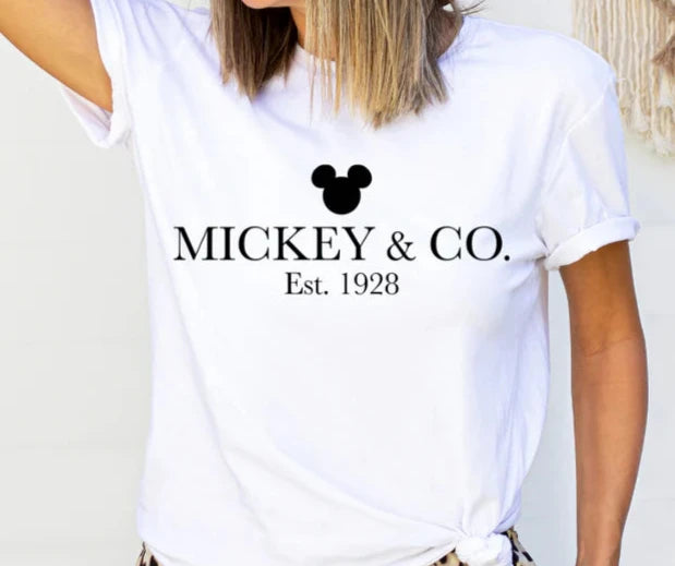 MOUSE & CO Est. 1928 (BLACK PRINT ONLY)