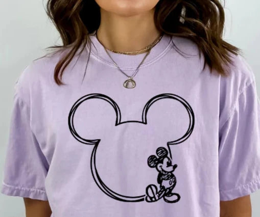 MOUSE EARS- LITTLE MOUSE (BLACK PRINT ONLY)