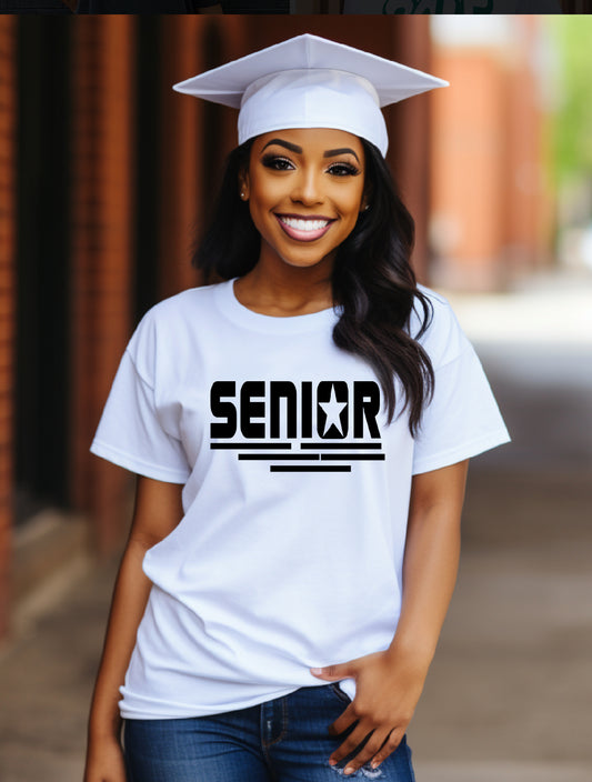 Senior (Star) (BLACK PRINT ONLY)